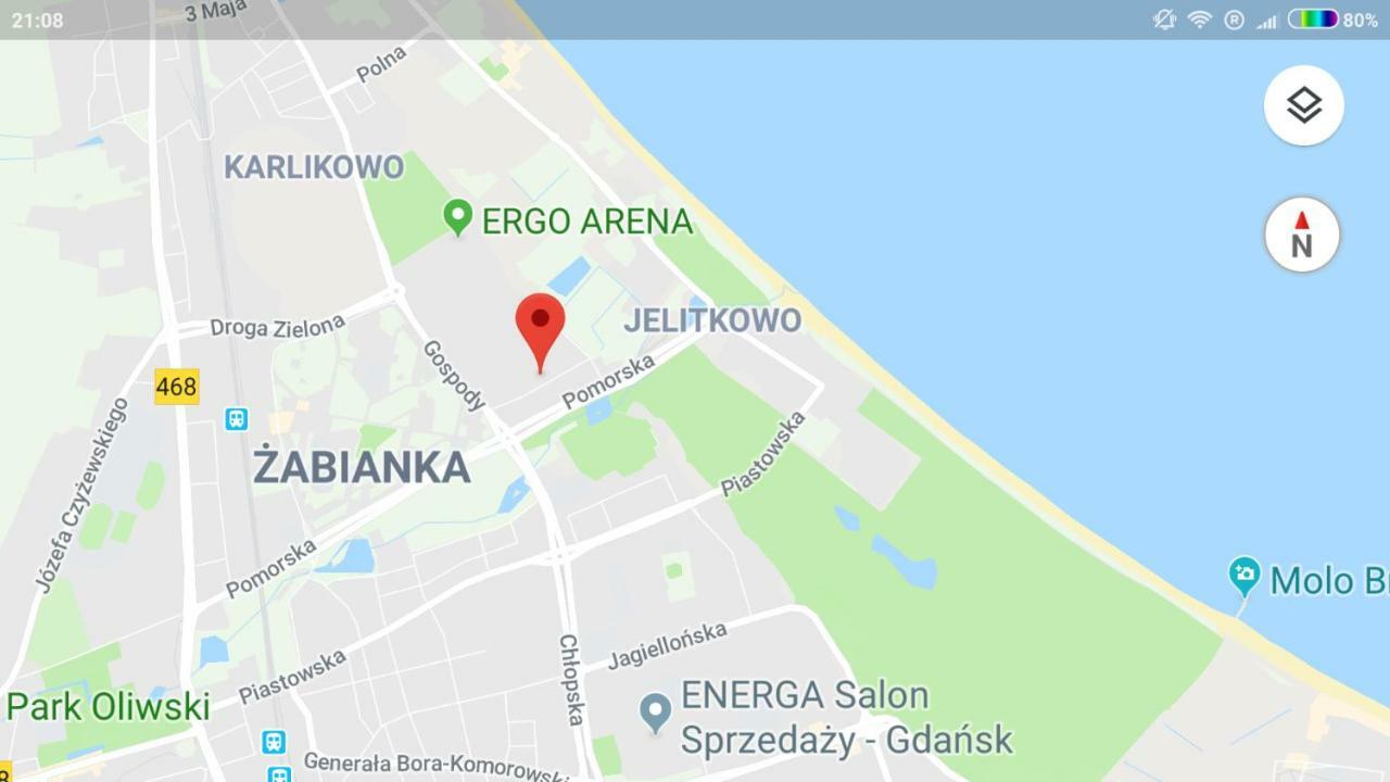 Mieszkanie Jelitkowo Gdańsk Exterior foto